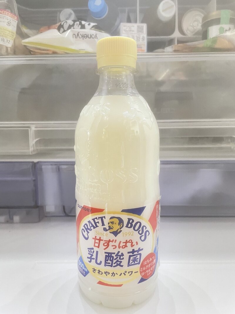 クラフトボス 甘ずっぱい乳酸菌さわやかパワー 500ml (2024〜)