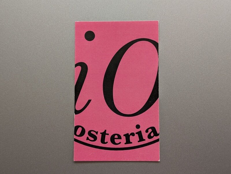 osteria　iO