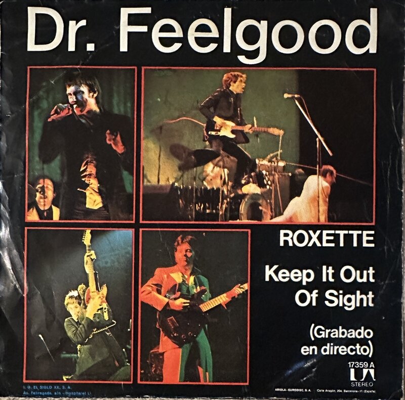 ROXETTE / KEEP IT OUT OF SIGHT (SPAIN) / Dr. FEELGOOD