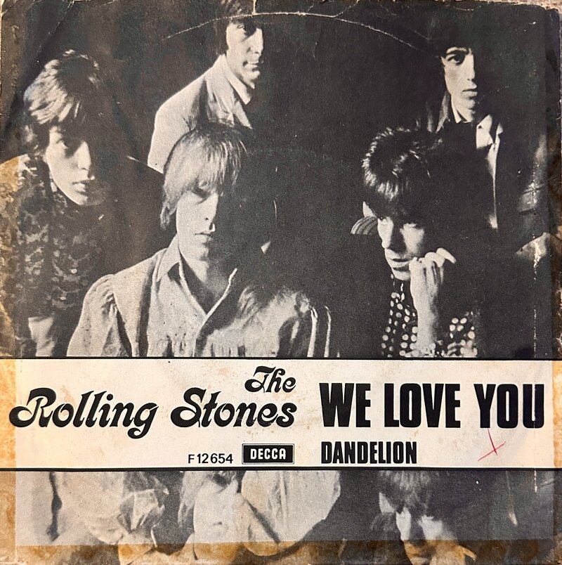 WE LOVE YOU / DANDELION(UK-export) / THE ROLLING STONES