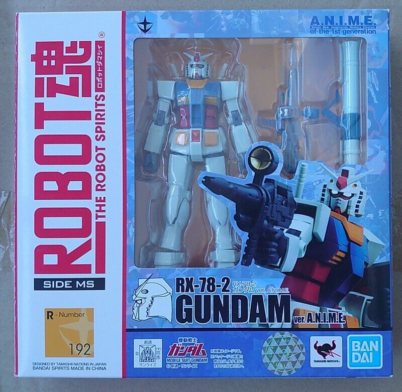 001 Robot魂  RX-78-2 ガンダム ver. A.N.I.M.E.(再販)