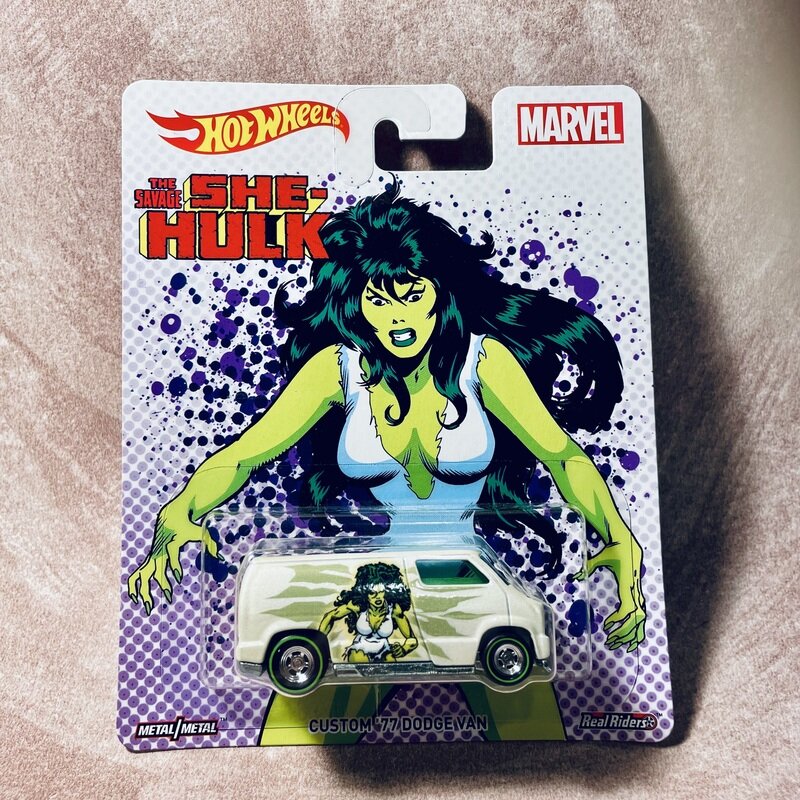 1/64 Custom ′77 Dodge Van <She-Hulk>