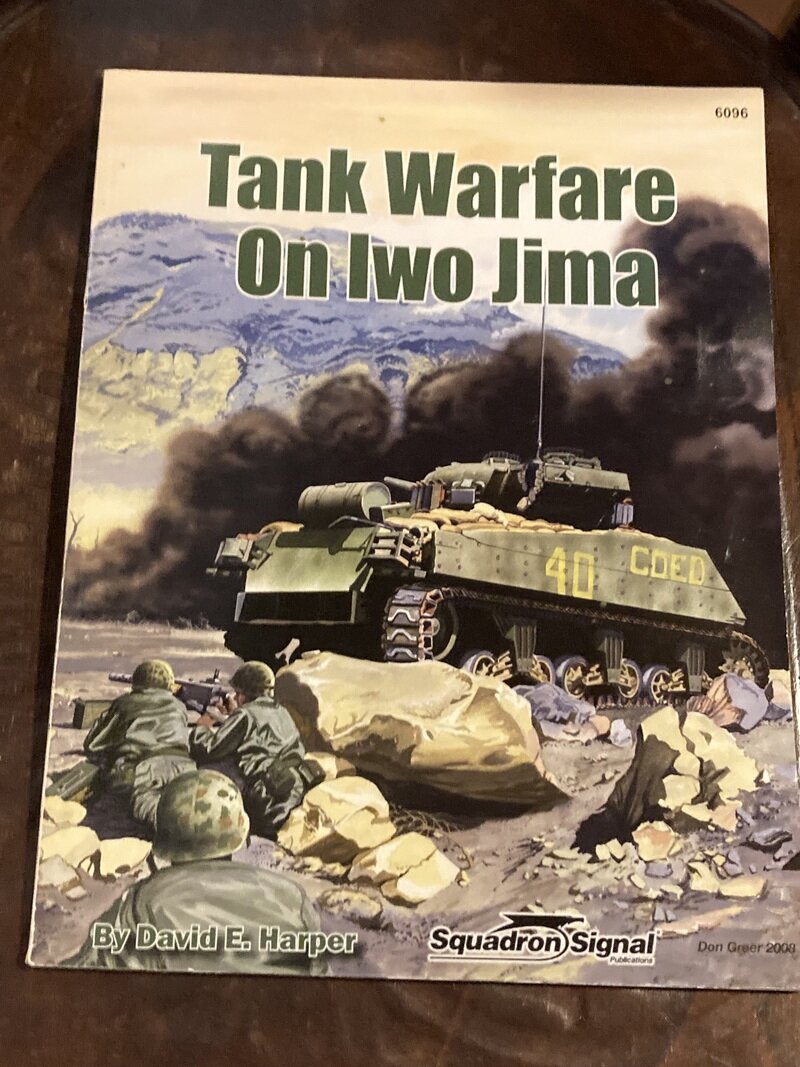 「硫黄島の戦車戦　Tank Warfare On Iwo Jima」（Squadron Signal社／David E. Harper著）