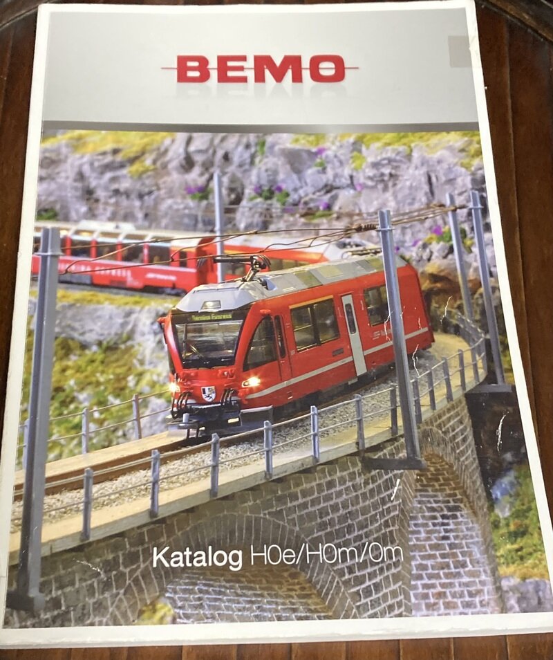 「BEMO社　鉄道模型カタログ」（BEMO社）