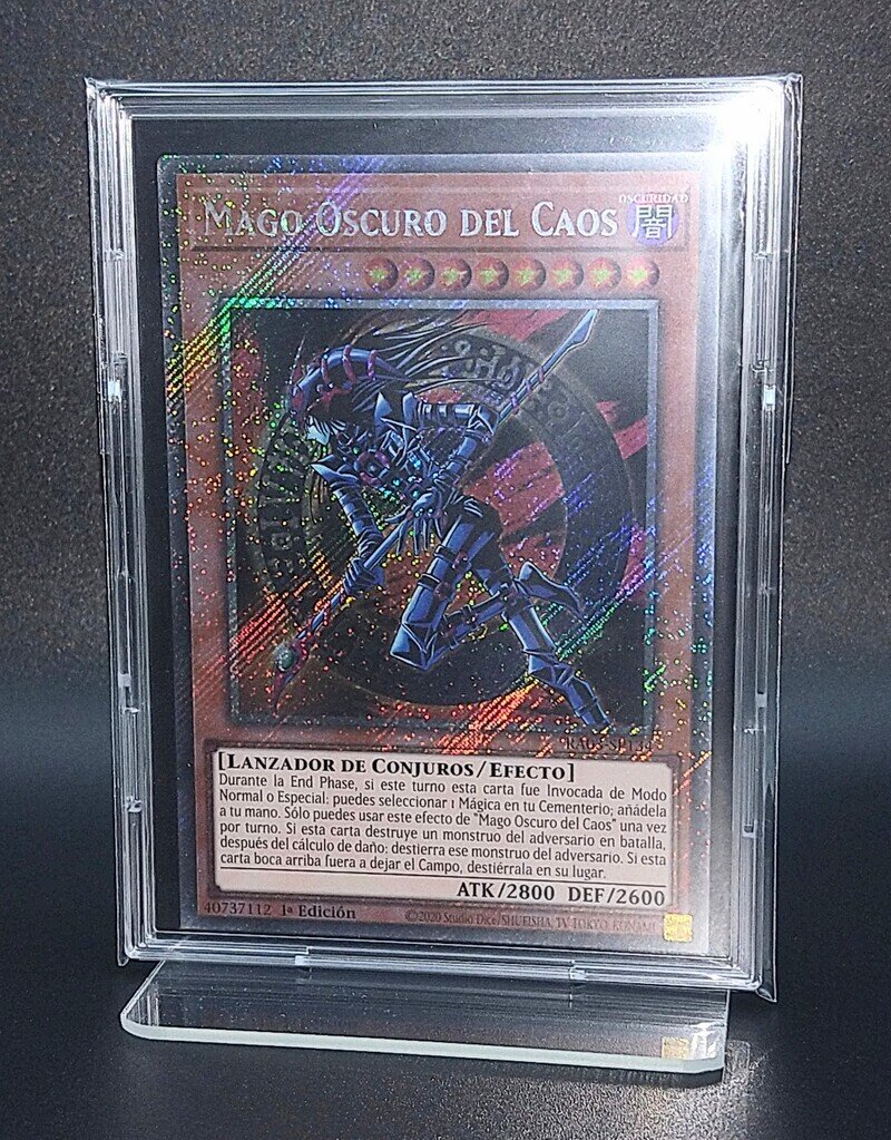 〈スペイン版〉「MAGO OSCURO DEL CAOS」RA03-SP134 　プラチナムシークレットレア