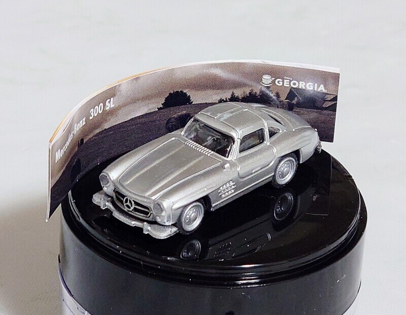 ジョージア メルセデス・ベンツミニチュアカーコレクション 300SL