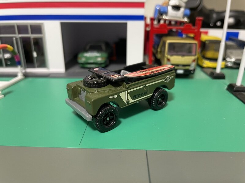 hotwheels landrover seriesⅡ