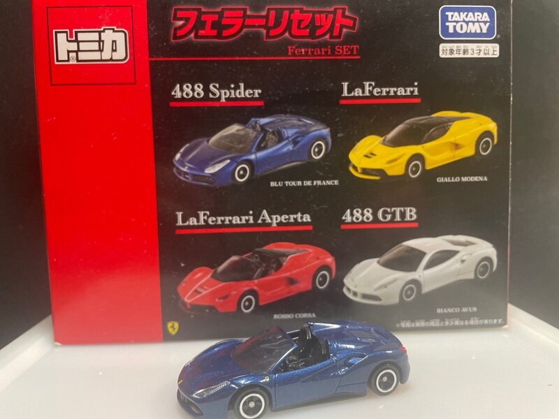 フェラーリセット　488スパイダー