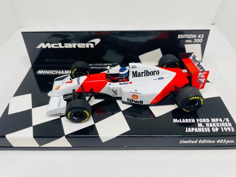 1993 McLaren Ford MP4/8 M.Hakkinen Japanese GP