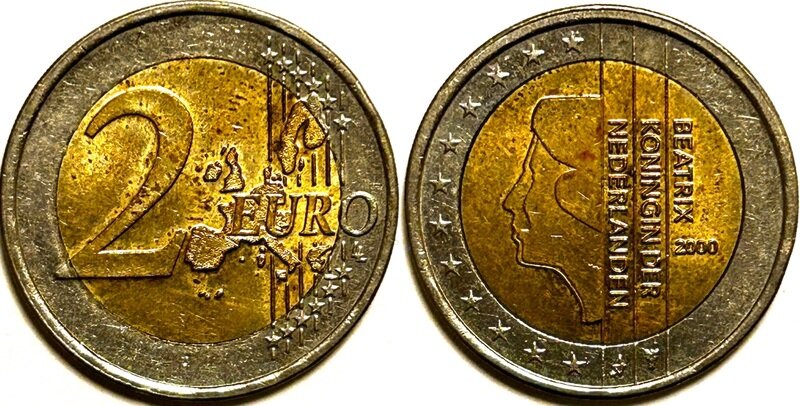 オランダ 2ユーロ
