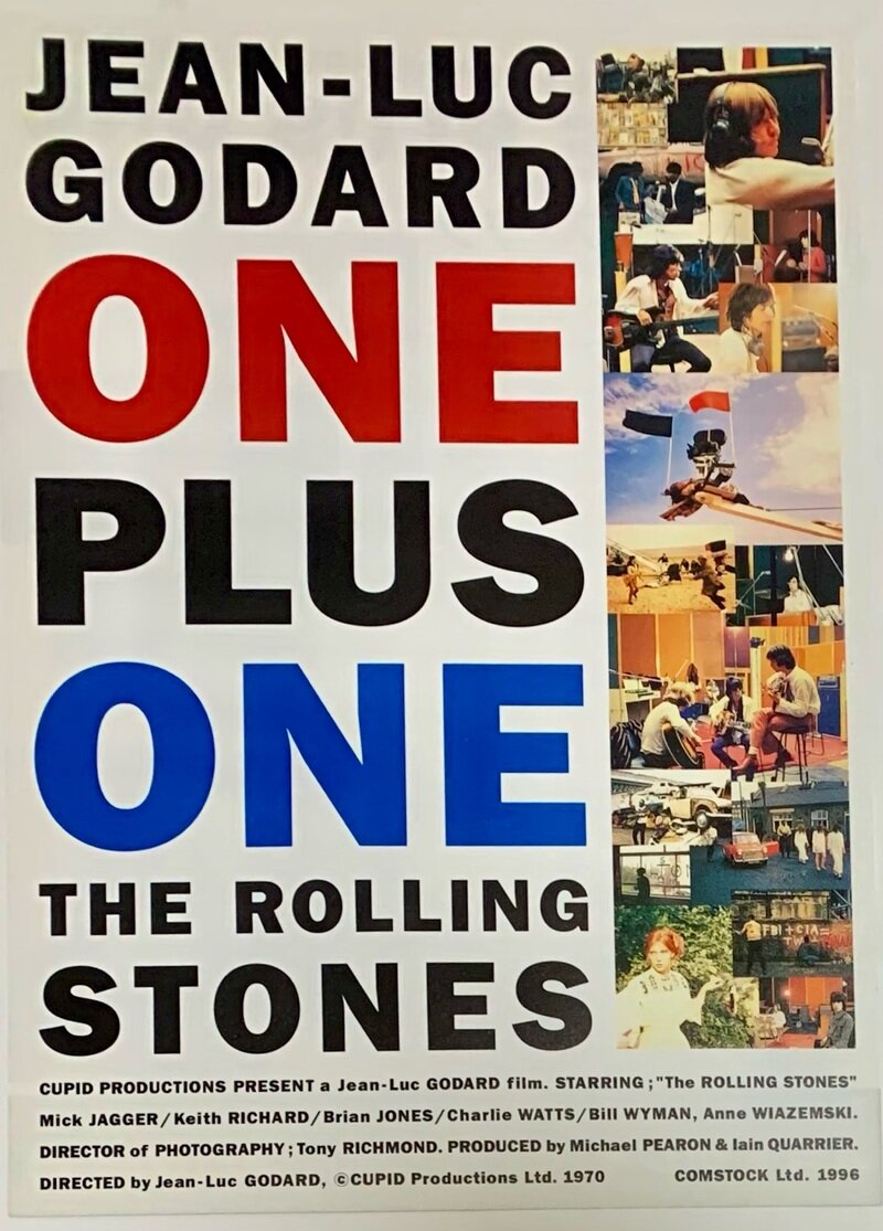 The Rolling Stones : ONE PLUS ONE Flyer (front)