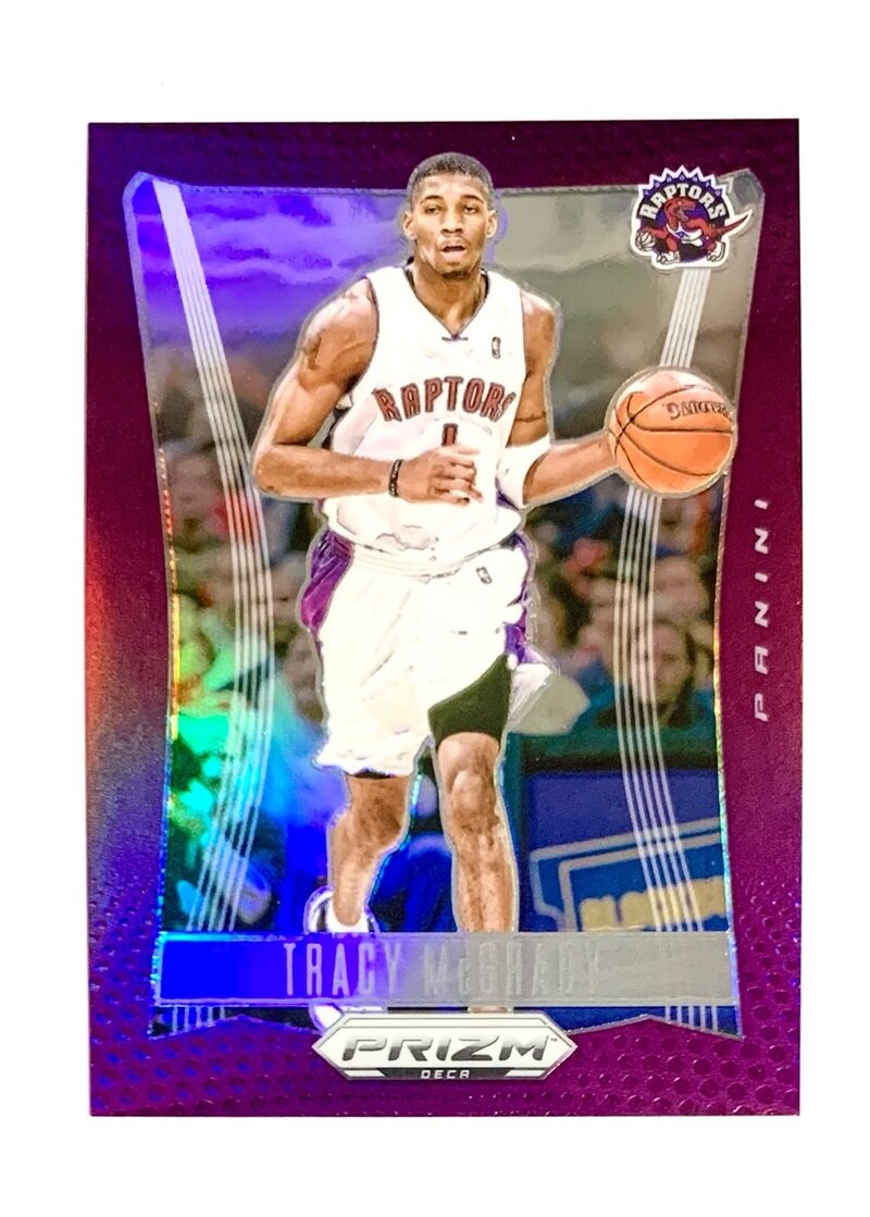 2023-24 PRIZM DECA Base Purple /99 TRACY McGRADY TORONTO RAPTORS