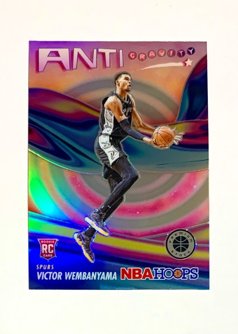 2023-24 NBA Hoops Premium Stock Basketball Anti Gravity Silver Prizm