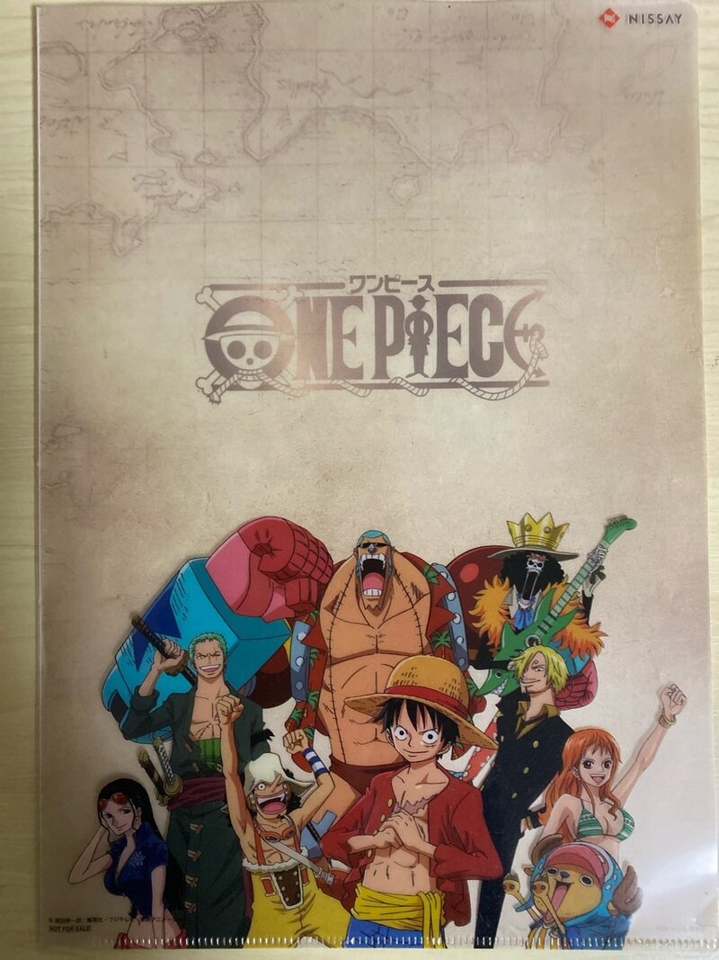 ONE PIECEクリアファイル