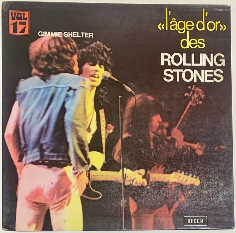 ≪l'age d'or≫ des ROLLING STONES VOL 17 GIMMIE SHELTER