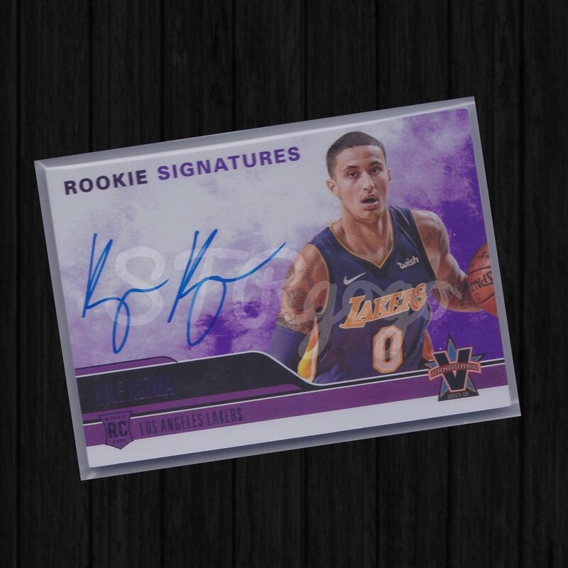 17-18 Vanguard Rookie Signatures Purple