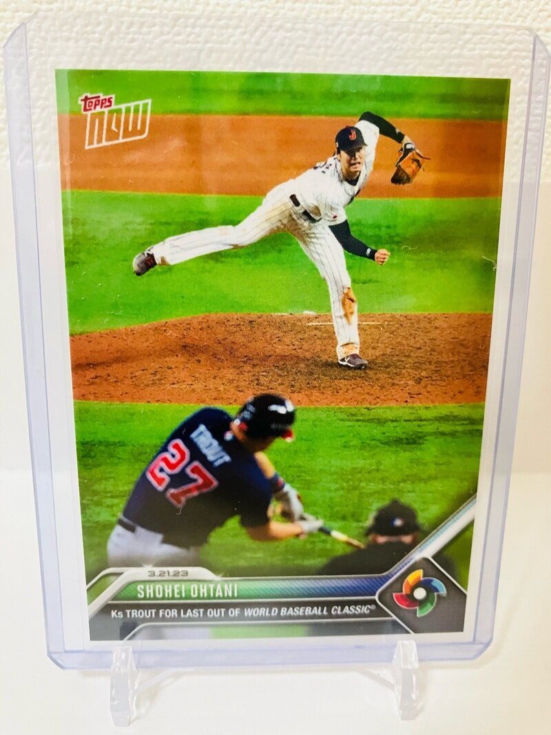 Topps now WBC Final Round Last seen