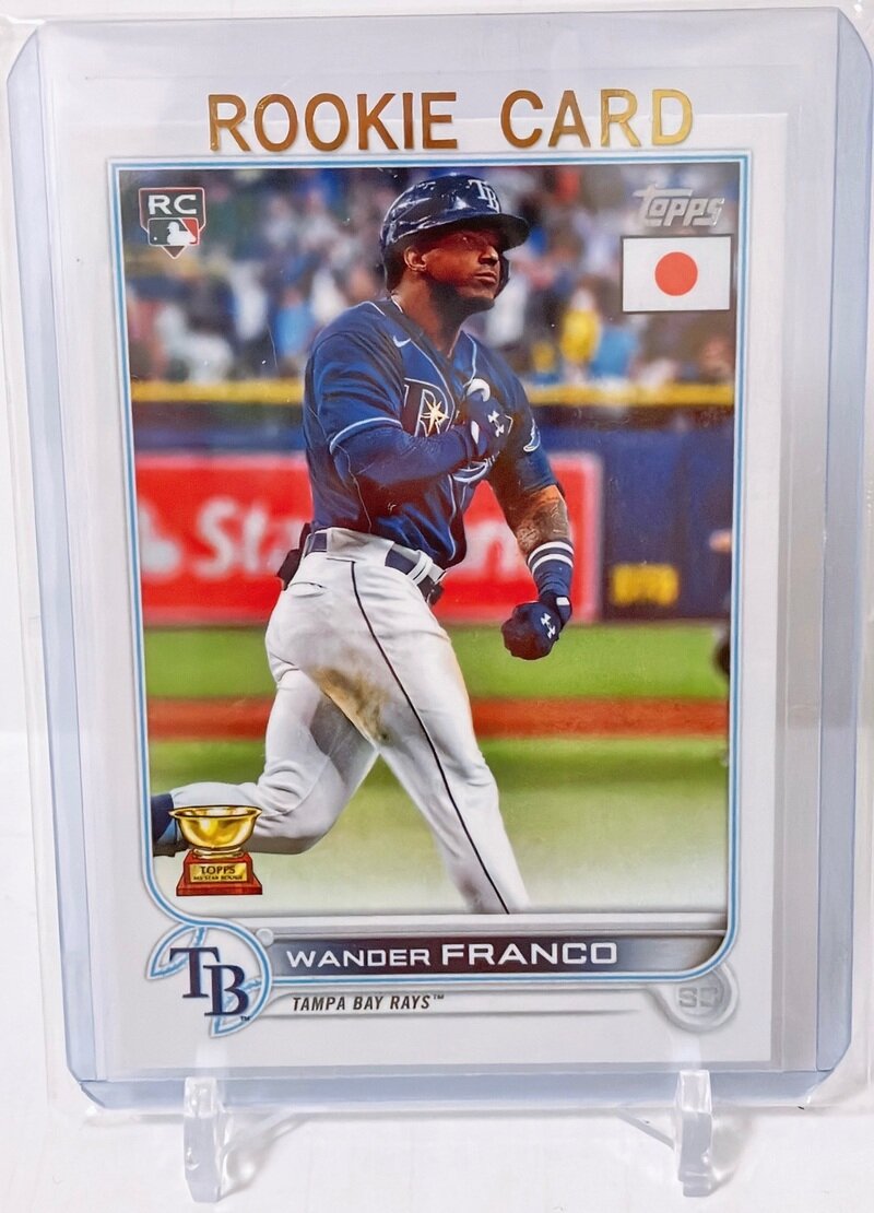 Topps 2022 Wander Franco Rookie card