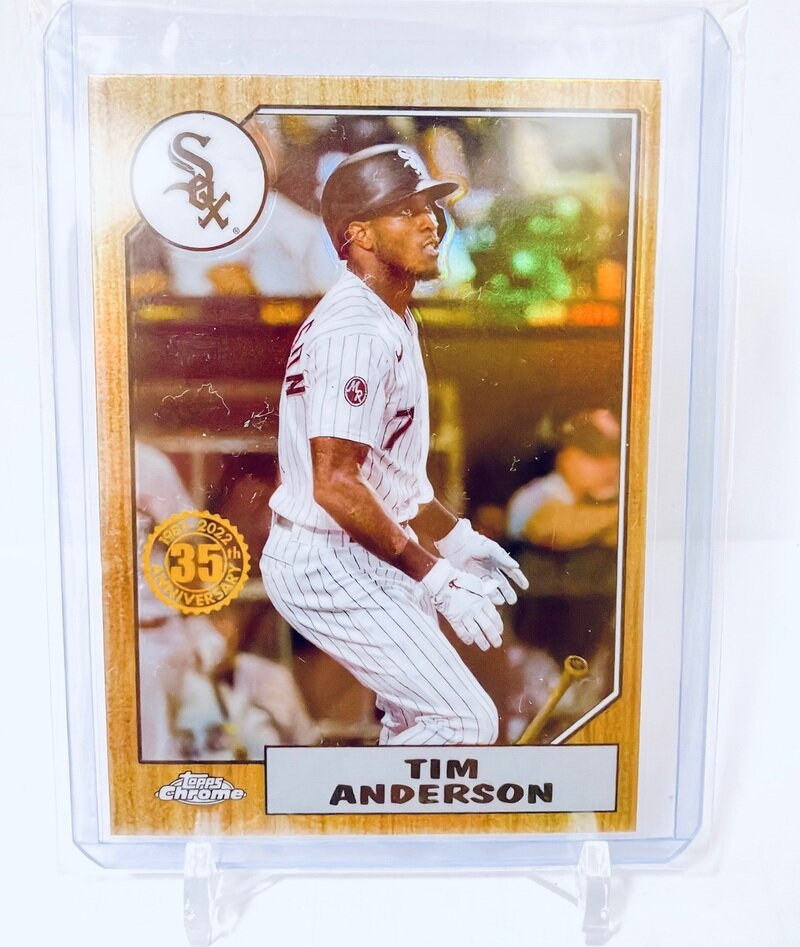Topps Chrome 2022 Tim anderson