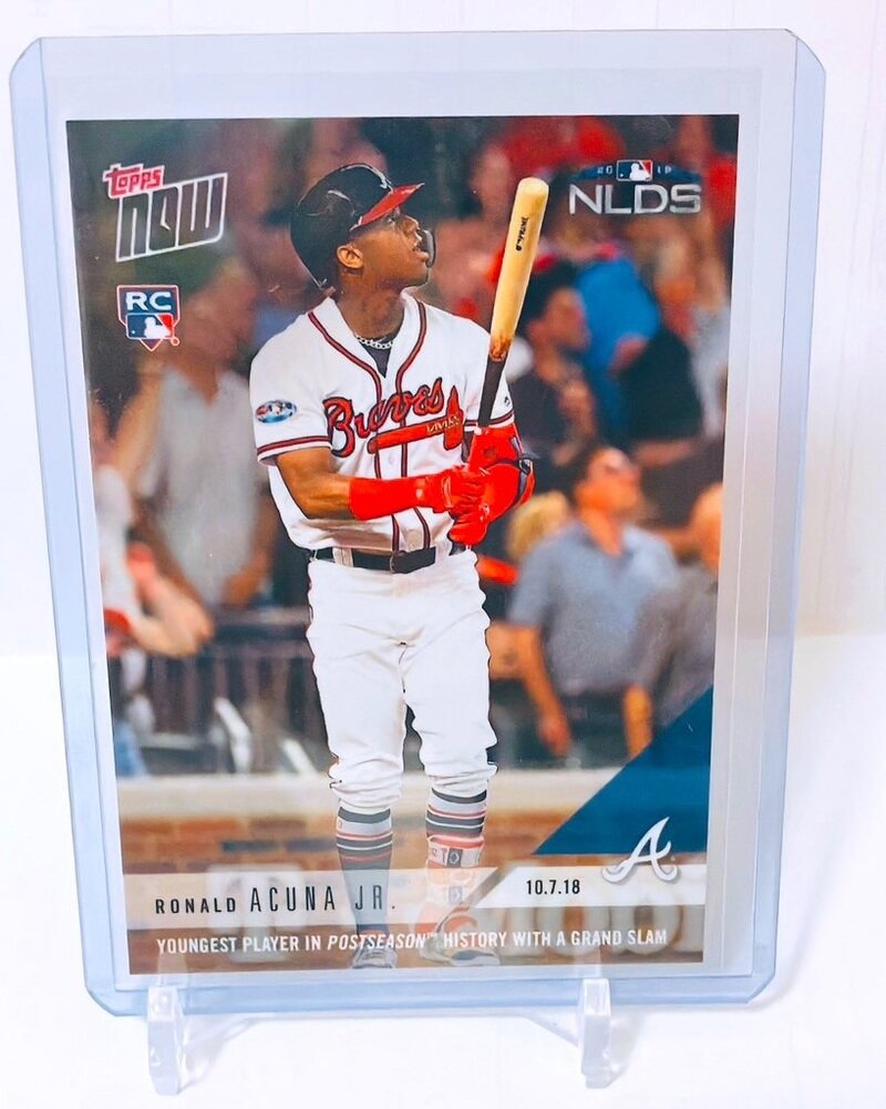 Topps now 2019  Acuna jr